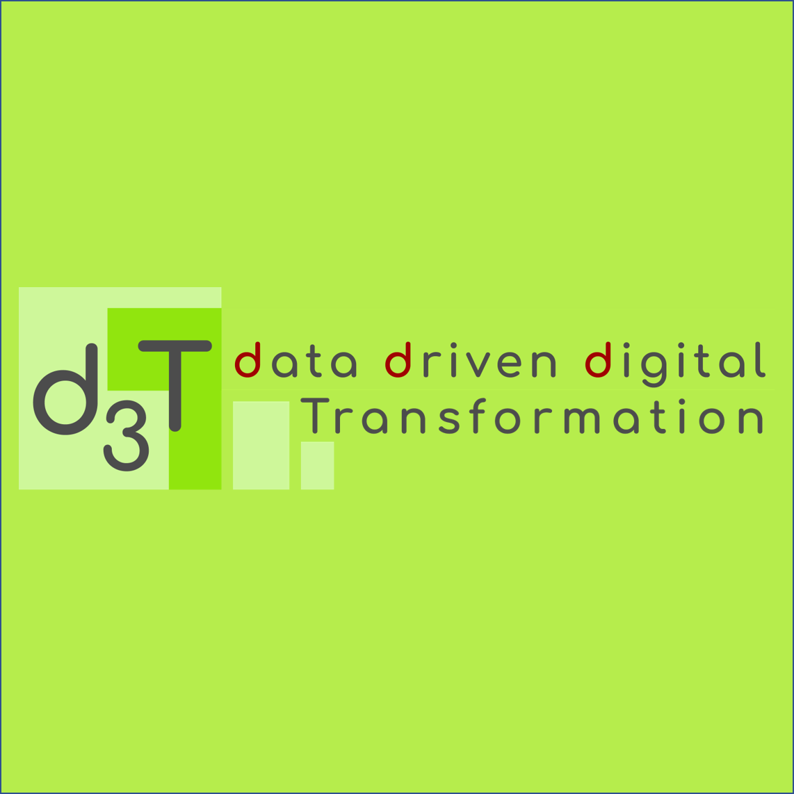d3t logo verde quadrato